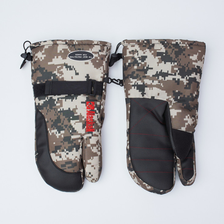 Варежки Alaskan Two Fingers Camo  M