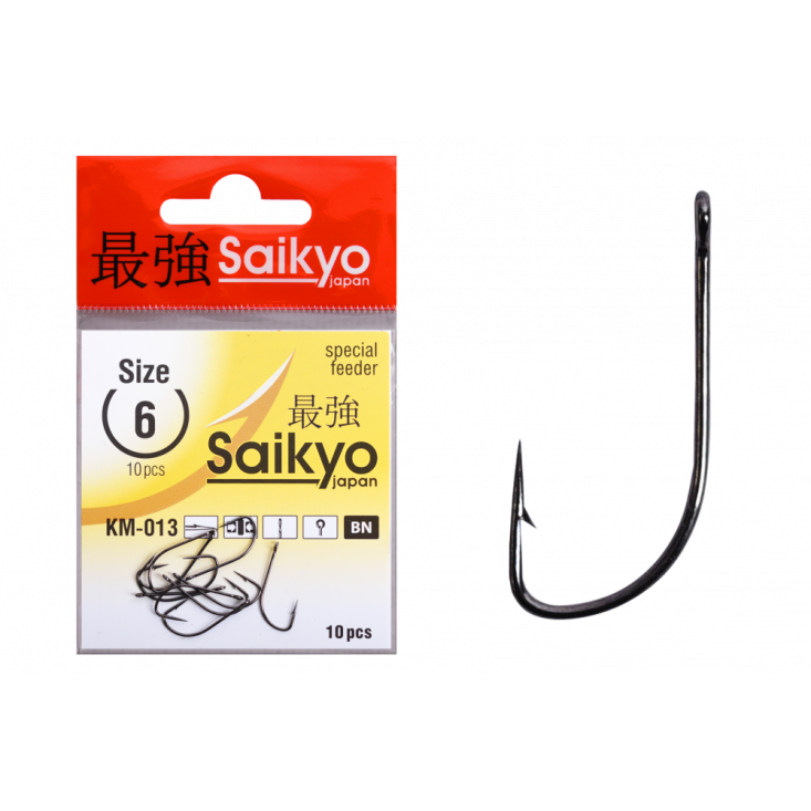 Крючки фидерные Saikyo KM-013 Reliable Feeder