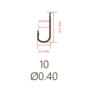 Крючки Saikyo KH-10101 R Chika