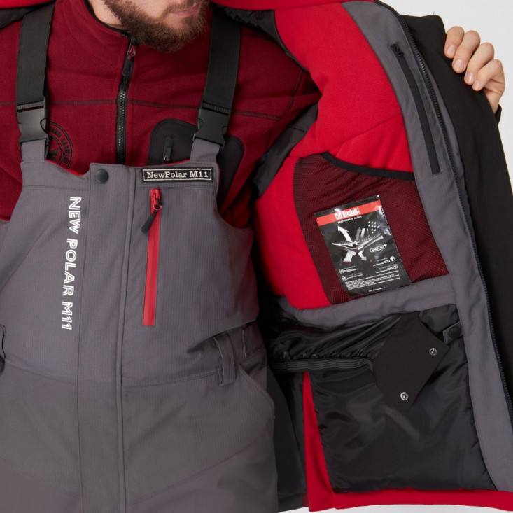 Костюм зимний Alaskan NewPolar M11 XXXL красн/сер/черн