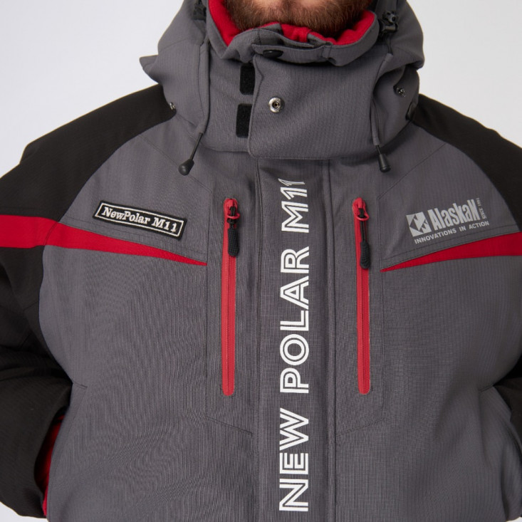 Костюм зимний Alaskan NewPolar M11 XXXL красн/сер/черн