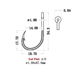 Крючки Saikyo Cat Fish